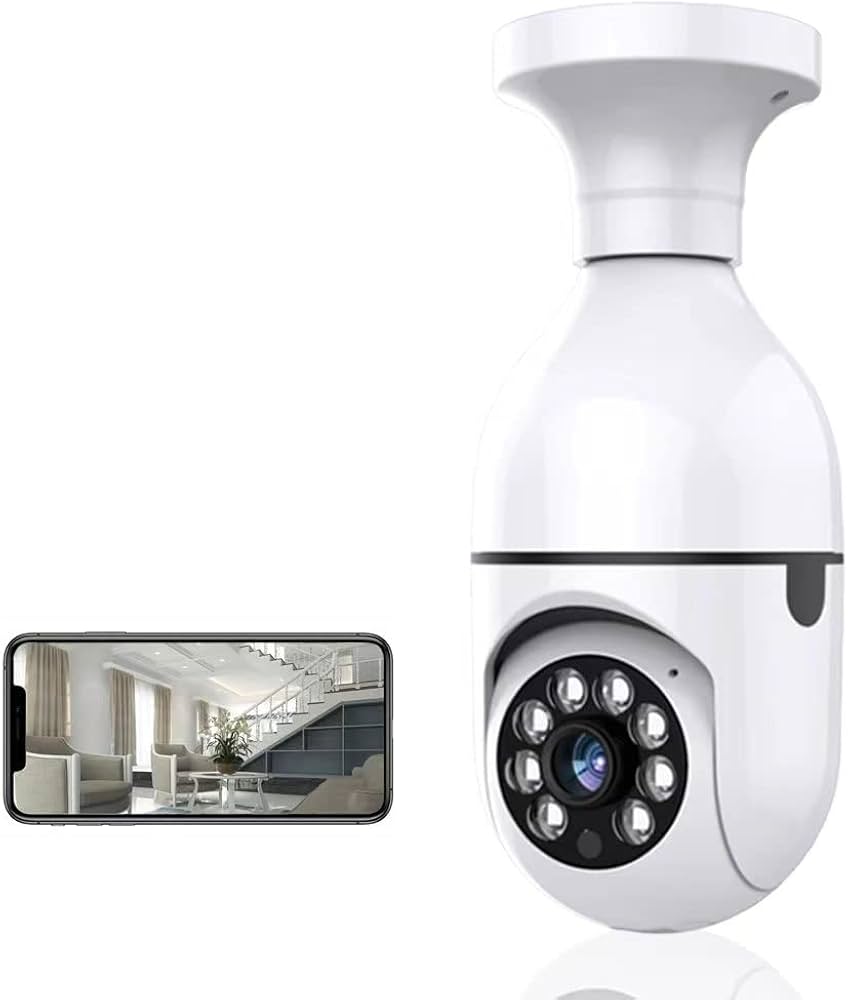 Bombilla Cámara de Seguridad WiFi