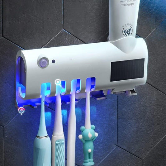 Esterilizador para Cepillos de Dientes con Exprimidor