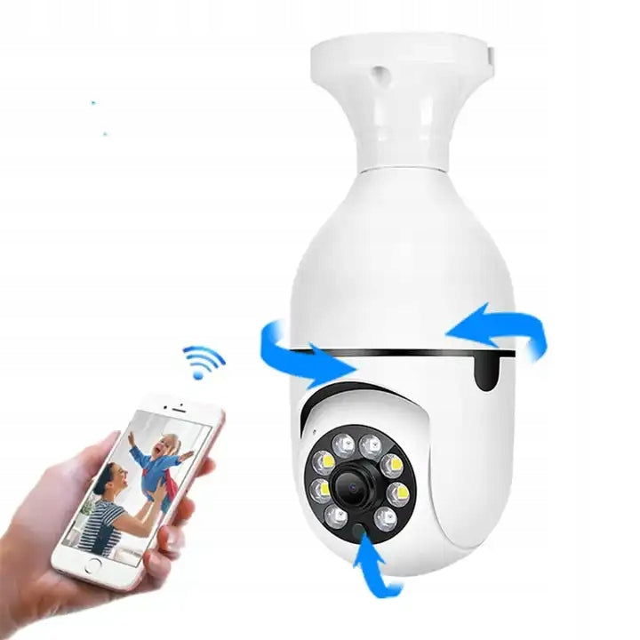 Bombilla Cámara de Seguridad WiFi